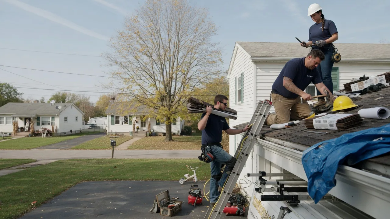 Local Roofing Contractors in Bartelso, IL near me